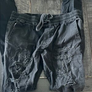PacSun Midnight Black Joggers